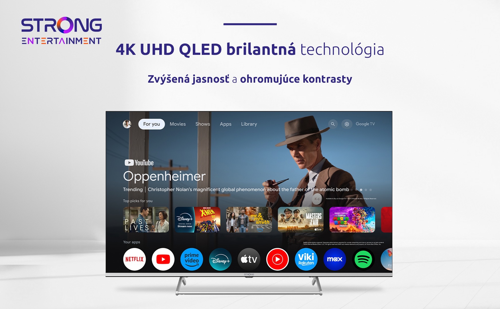 Televízor 50 palcov Google TV STRONG SRT50UG7773C