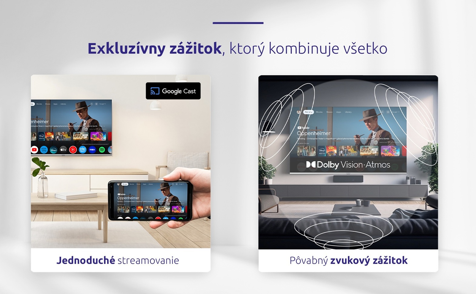 Televízor 50 palcov Google TV STRONG SRT50UG7773C