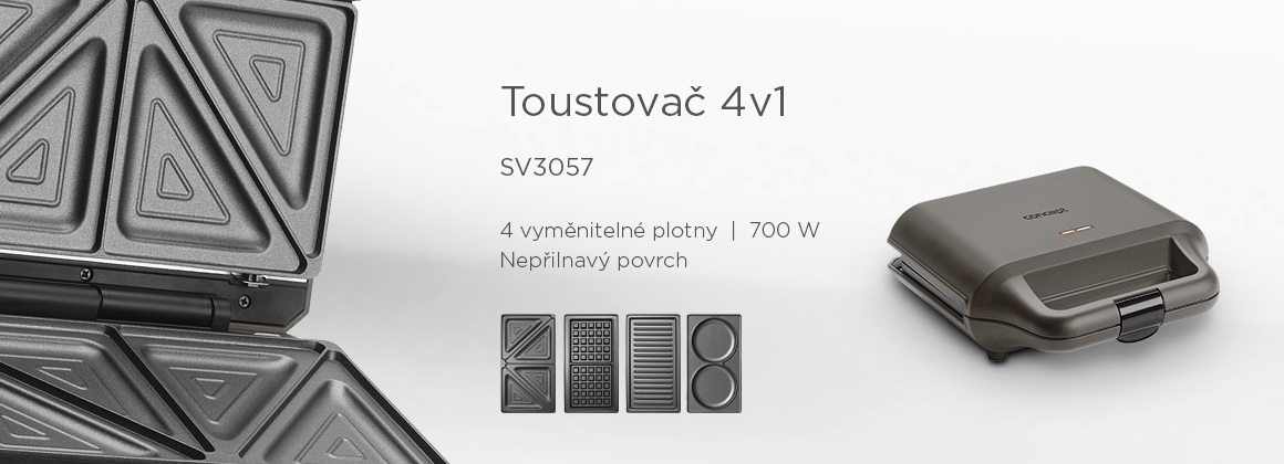 Concept SV3057 4-in-1 sandwich maker Concept SV3057 4-in-1 sandwich maker