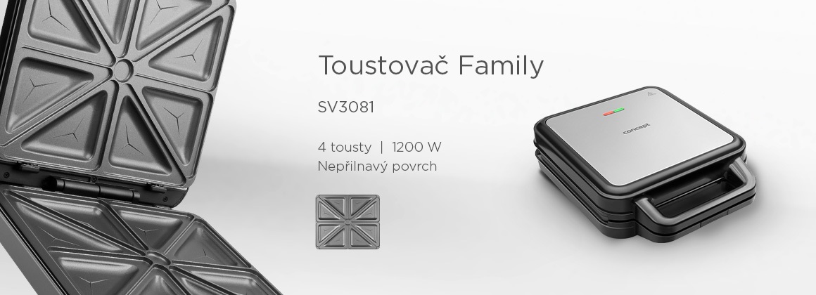 Hriankovač Concept SV3081 FAMILY Hriankovač Concept SV3081 FAMILY