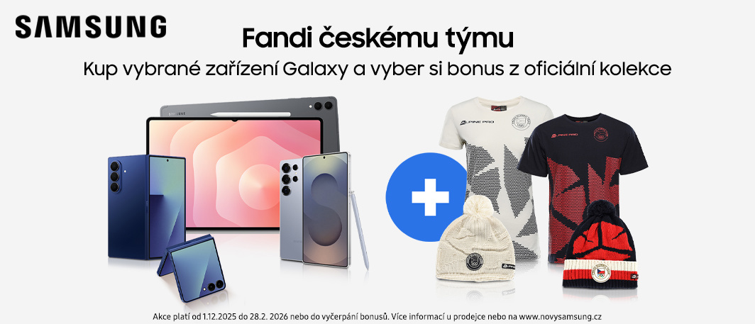 získejte oblečení z olympijské kolekce českého týmu