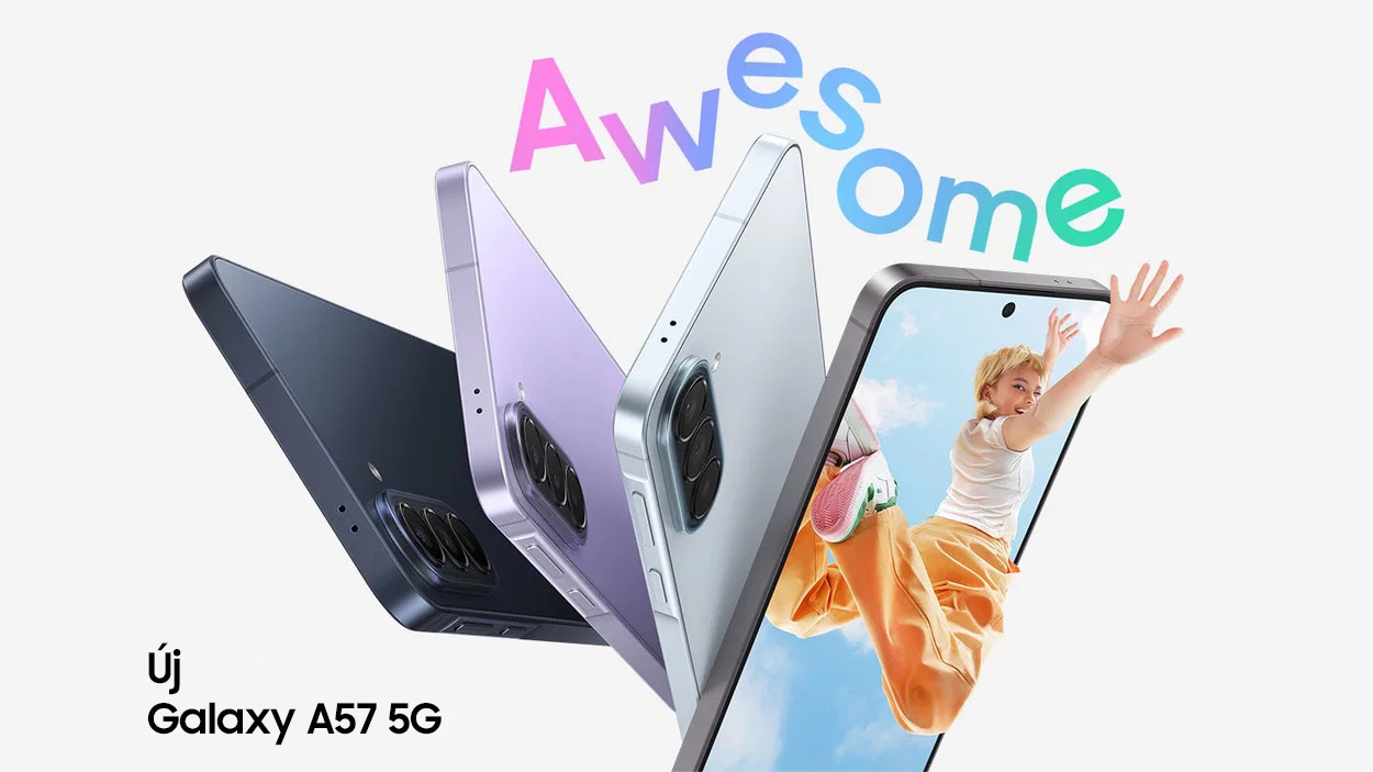 Samsung Galaxy A57 5G mobiltelefon