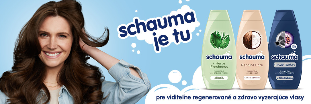 Schauma silné vlasy pre celú rodinu