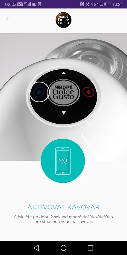 Aplikace Dolce Gusto