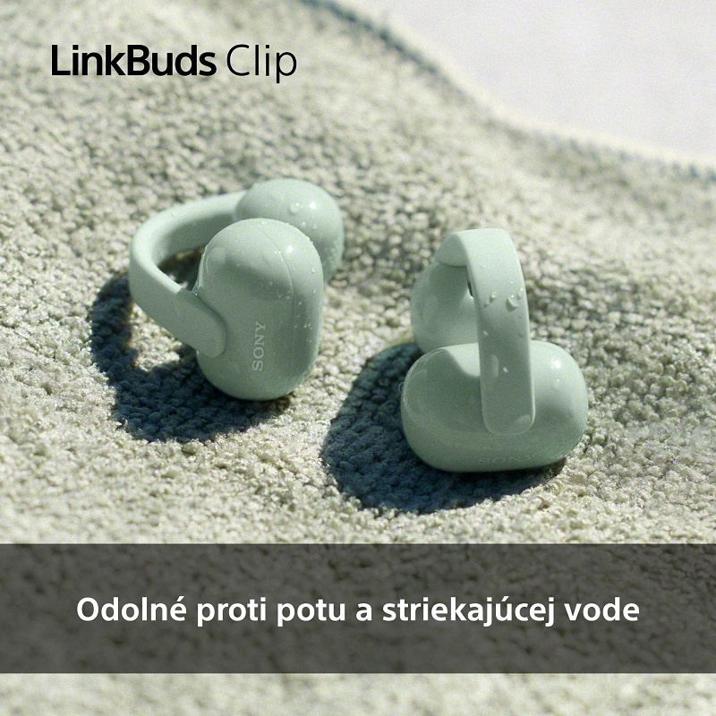 Bezdrôtové slúchadlá Sony LinkBuds Clip