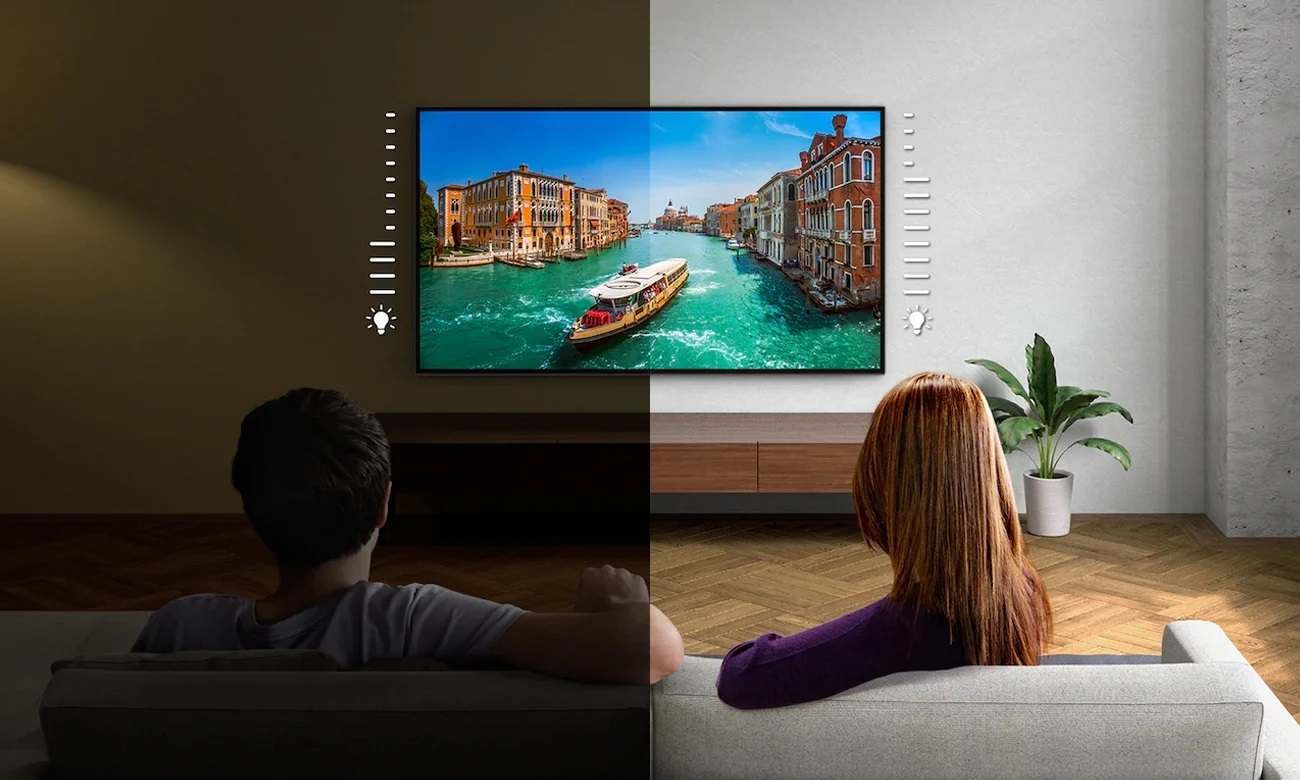 automatické řízení jasu, Sony BRAVIA