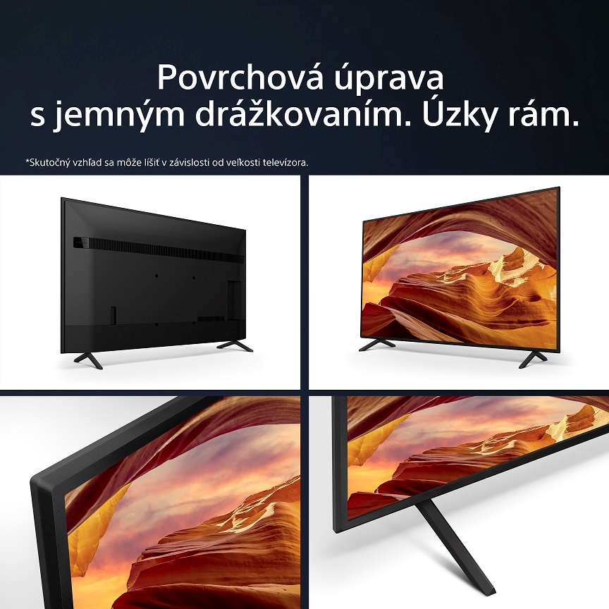 Smart LED televízor 50" Sony Bravia KD-50X75WL