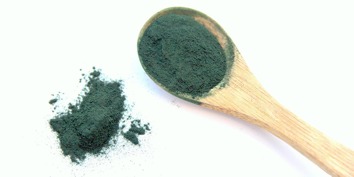 spirulina modrá