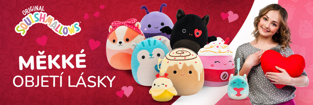 Squishmallows valentýn