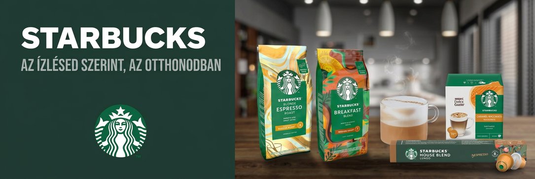STARBUCKS kávé – banner