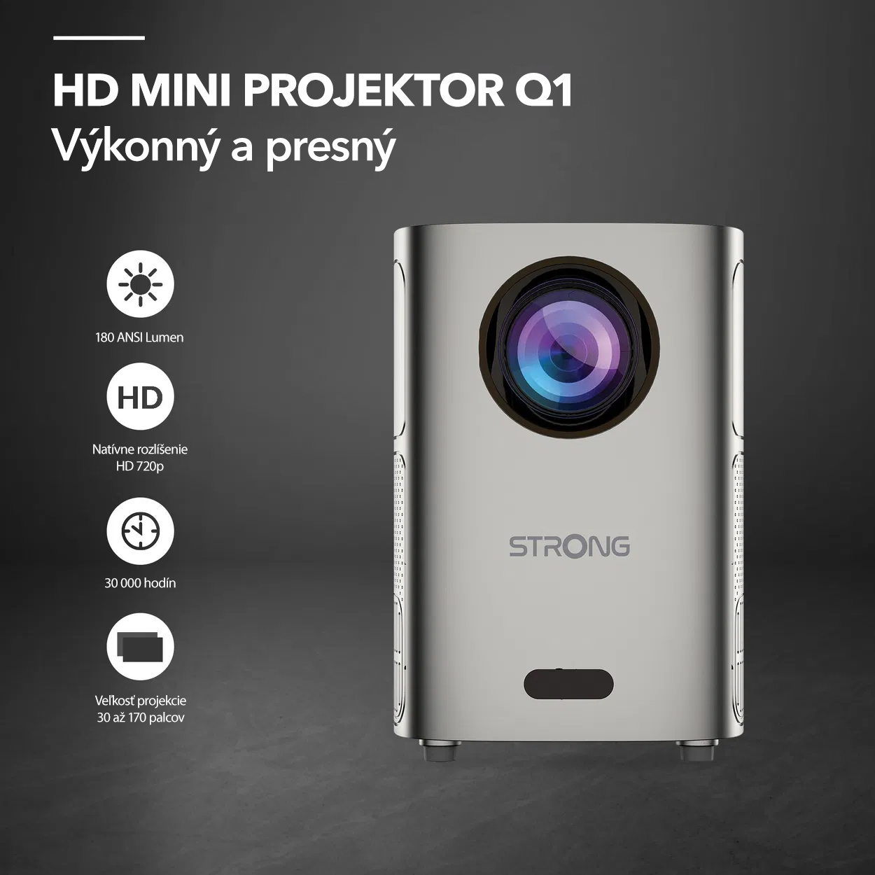 Projektor STRONG Q1 Premietačka STRONG Q1