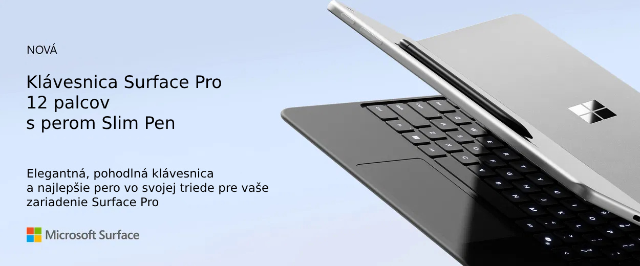Klávesnica Microsoft Surface Pro s perom Slate