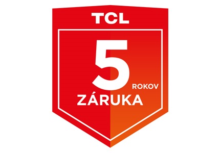 TCL záruka 5 rokov