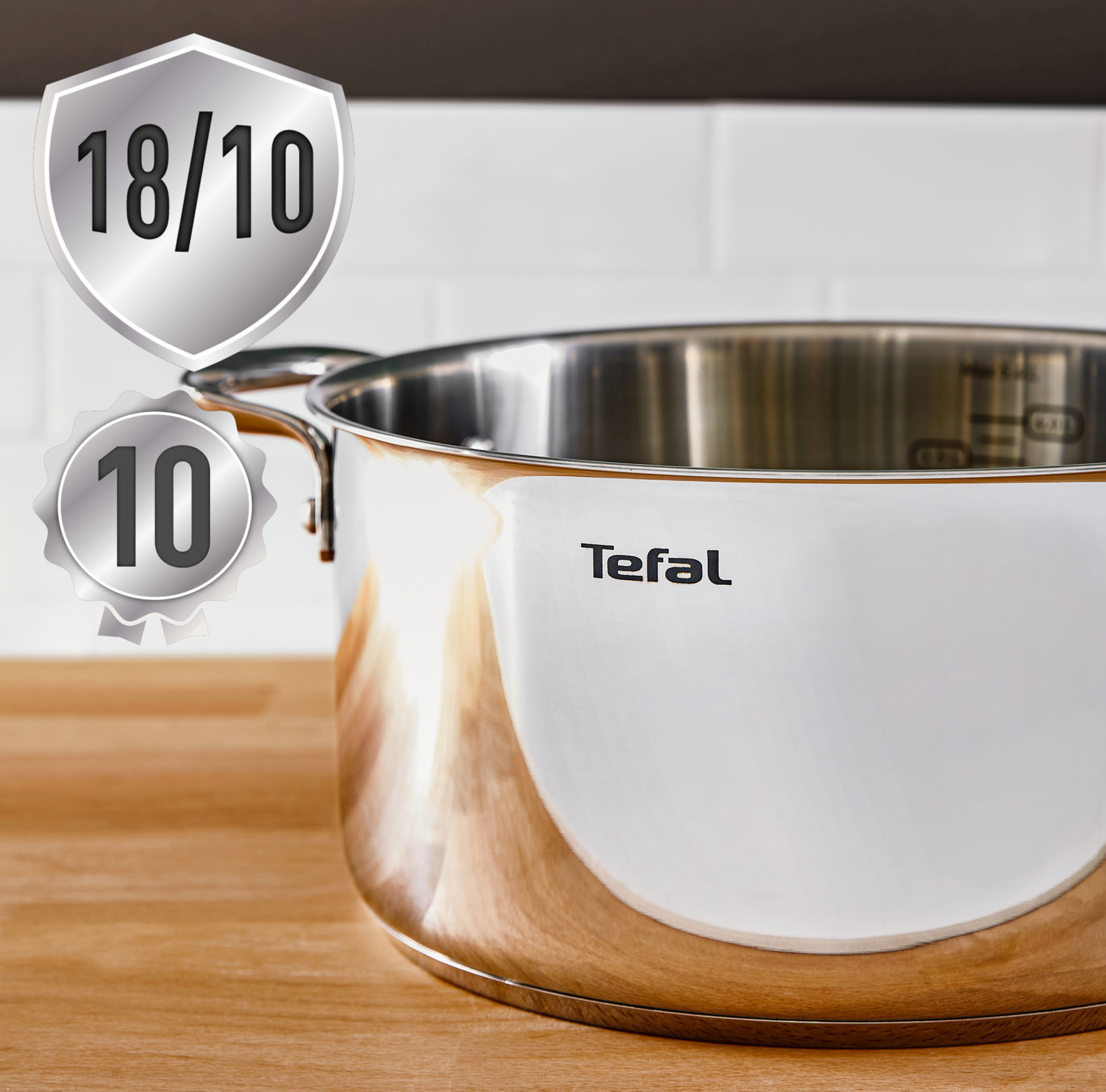 Tefal H8164475 Infinite Casserole 20 cm with lid
