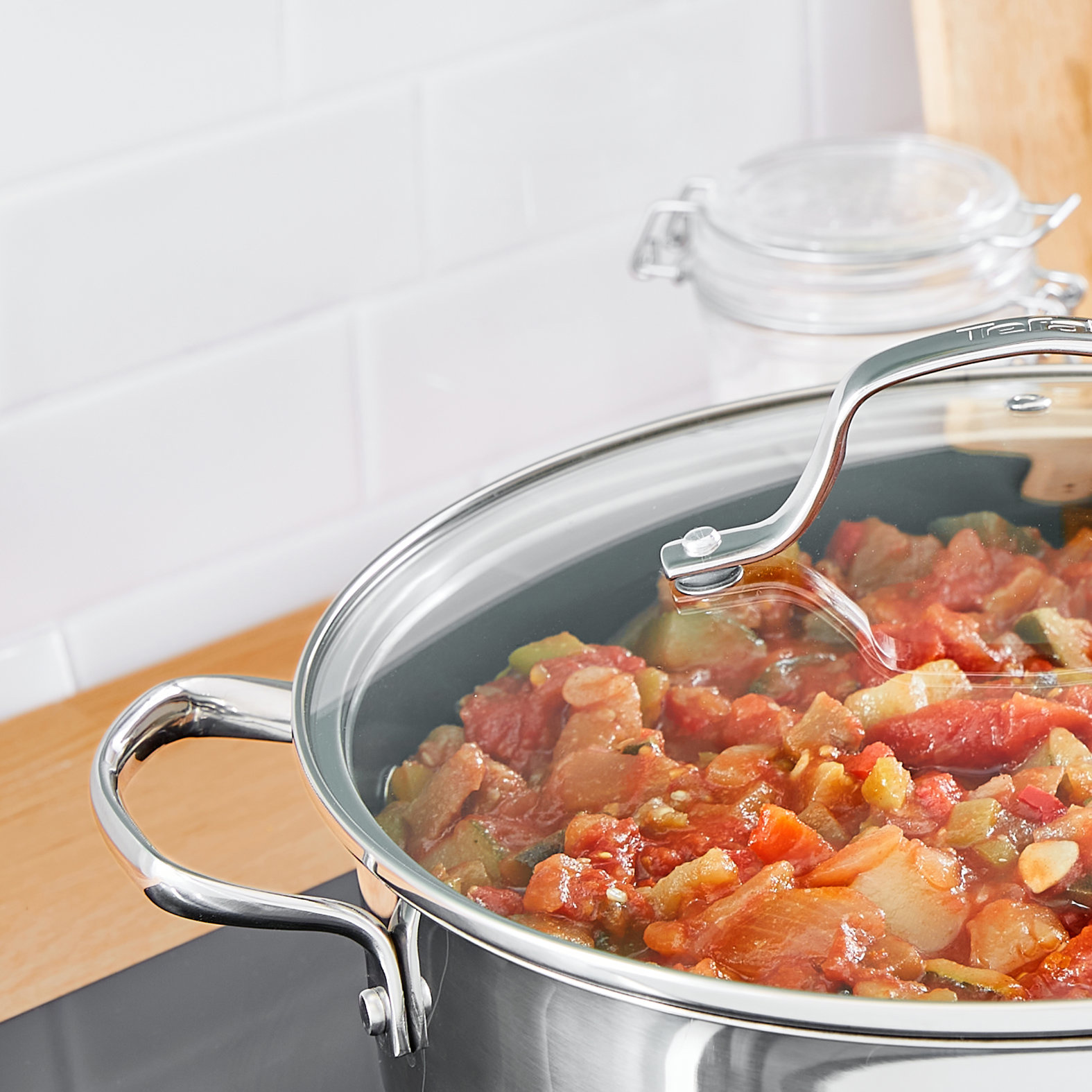 Tefal H8164475 Infinite Casserole 20 cm with lid