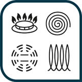 Compatible with all heating sources Dish set Tefal ILLICO 11 pcs G701SB74 kompatibilní se všemi zdroji ohřevu
