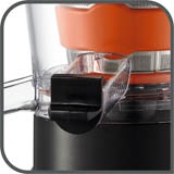 Drip-stop systém proti odkapávání Odšťavňovač Tefal Infine Juice ZC255B38 zamezí odkapávání