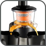 Umožňuje servírování do skleničky Odšťavňovač Tefal Infine Juice ZC255B38 umožňuje servírování do skleničky