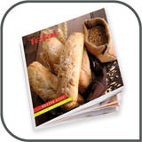 Kniha s 29 recepty pro domácí pekárnu Tefal Home Bread Baguettes PF610138