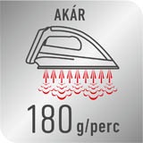 Parní výkon 180g/min.