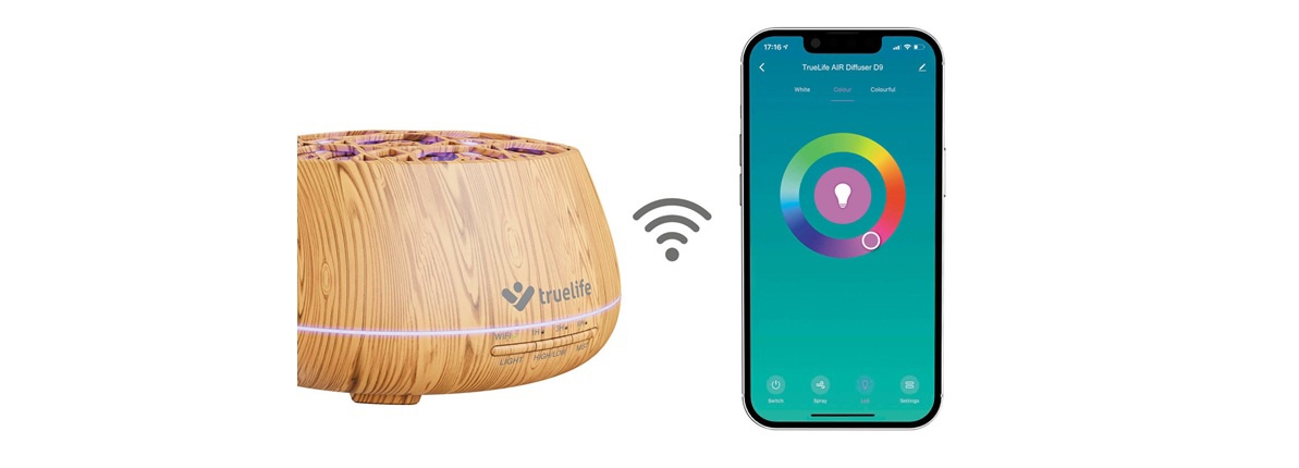 TrueLife AIR Diffuser D9 Smart aroma diffúzor