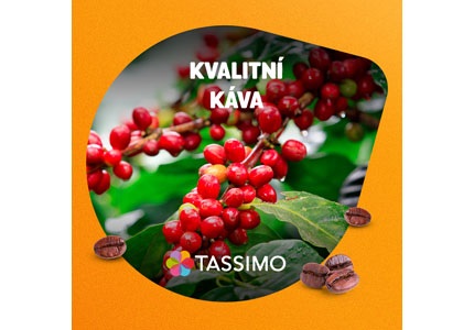 Kvalitní káva Tassimo