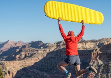 samonafukovací thermarest karimatka