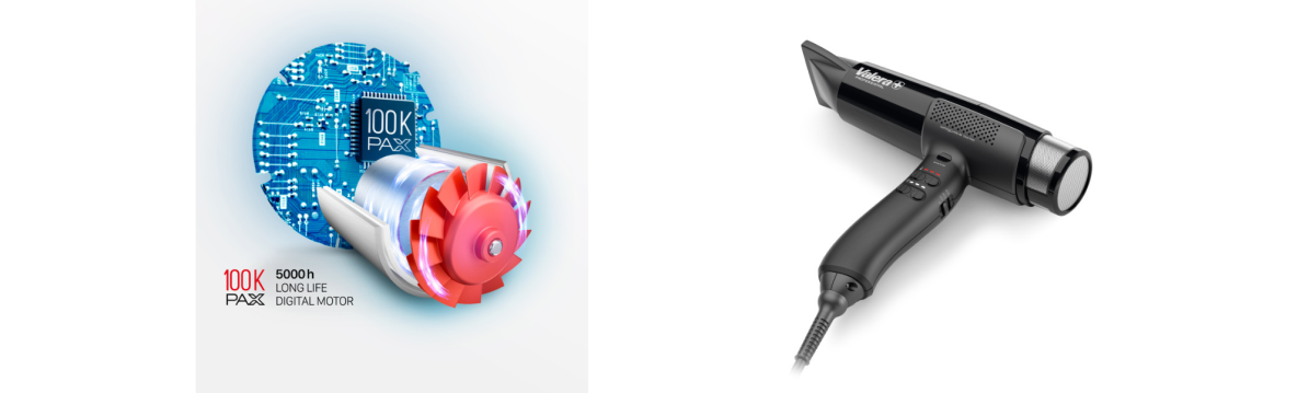 Hair dryer Valera SXJ 7500 RC Swiss Silent Jet 7500 Light Hair dryer Valera SXJ 7500 RC Swiss Silent Jet 7500 Light