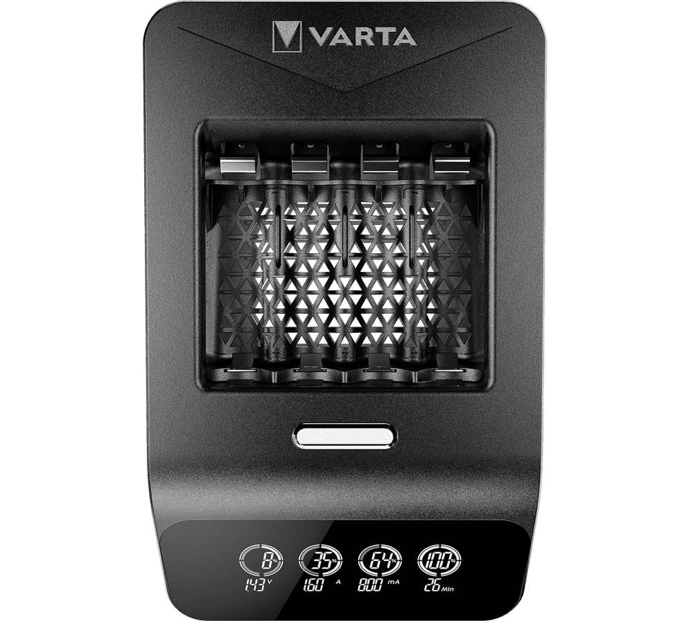 VARTA LCD Ultra Fast Charger + VARTA Recharge Accu Power AA 2100 mAh Rechargeable Battery VARTA LCD Ultra Fast Charger + VARTA Recharge Accu Power AA 2100 mAh Rechargeable Battery
