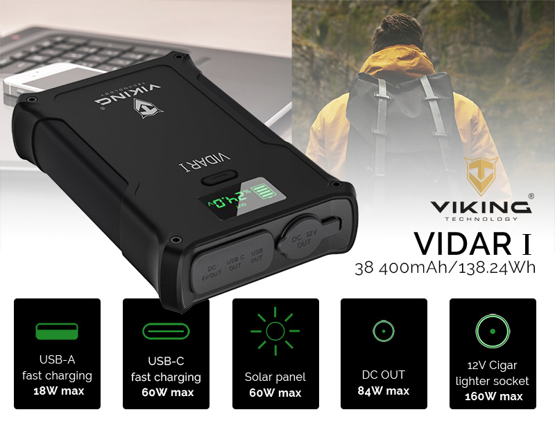 VIDAR I outdoor power bank
