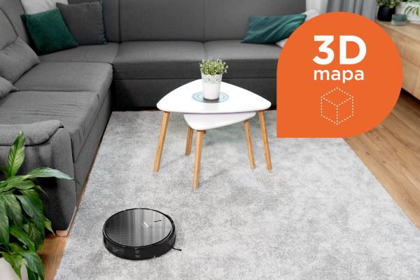 Robotický vysavač Concept VR3400 2v1 REAL FORCE Laser 3D Robotický vysavač Concept VR3400 2v1 REAL FORCE Laser 3D