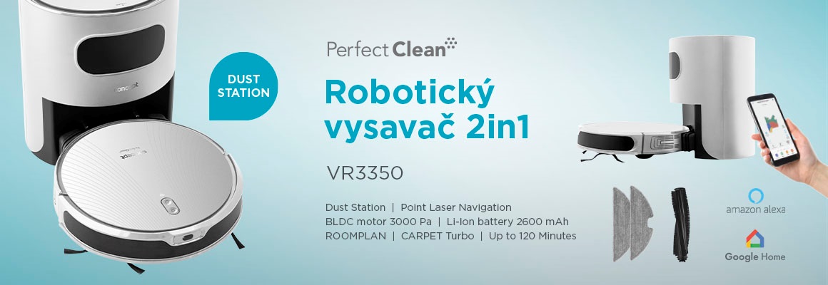 Robotický vysávač Concept VR3350 2v1 PERFECT CLEAN