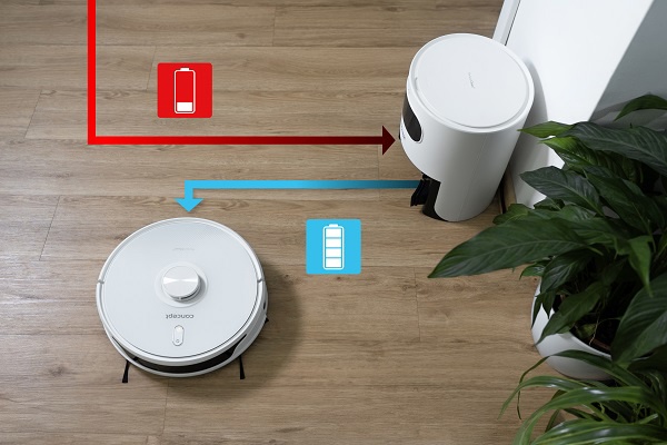 Concept VR3450 Perfect Clean robotic vacuum cleaner Concept VR3450 Perfect Clean robotic vacuum cleaner