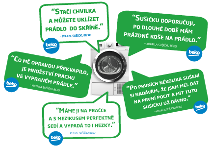 Výhody sušičky Beko