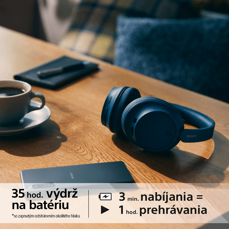 Bezdrôtové slúchadlá Sony Noise Cancelling WH-CH720N