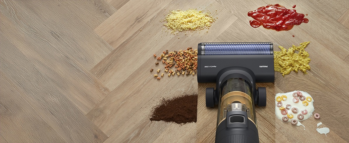 Tyčový vysavač Philips 7000 Series AquaTrio 3v1 XW7264/11