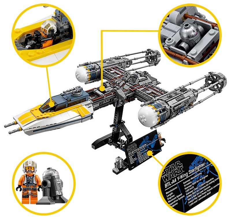 Y-wing Starfighter od LEGO® Star Wars