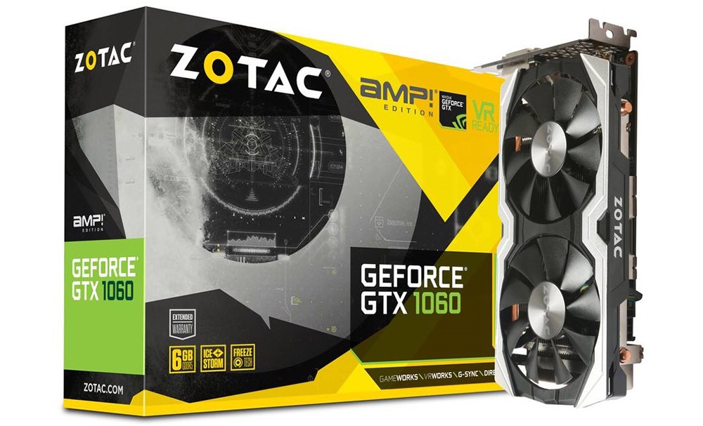 Grafická karta GeForce GTX 1060 - ZOTAC