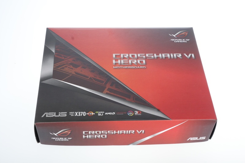 ASUS Crosshair VI Hero (X370) box; original package