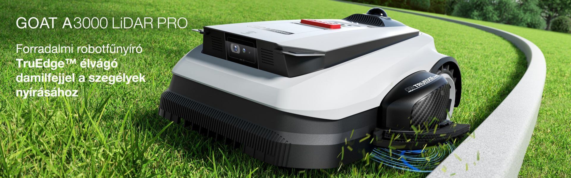 ECOVACS Goat A3000 LiDAR PRO robotfűnyíró