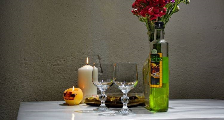Absinthové skleničky