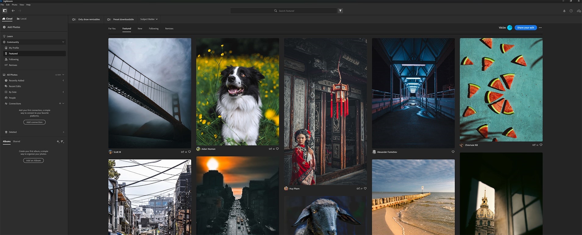 Adobe Photoshop a komunita