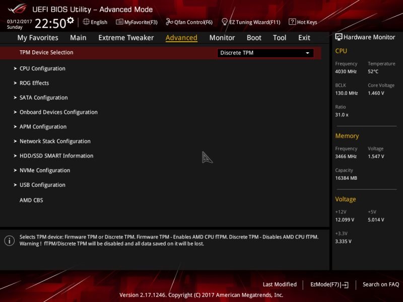 UEFI Advanced