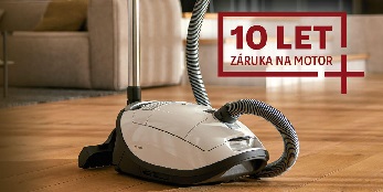 Prodloužená záruka na vysavače Miele