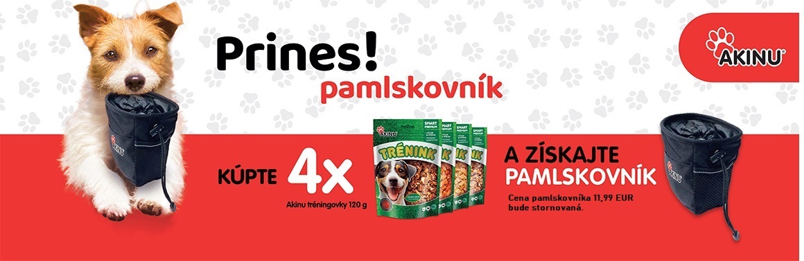 Vyhraj AKINU pamlskovník Akinu akcia
