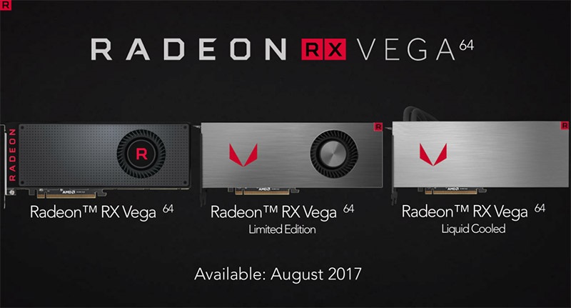 AMD Vega; AMD Radeon RX Vega 64 Liquid; Vega 64; Vega 64 Limited Edition