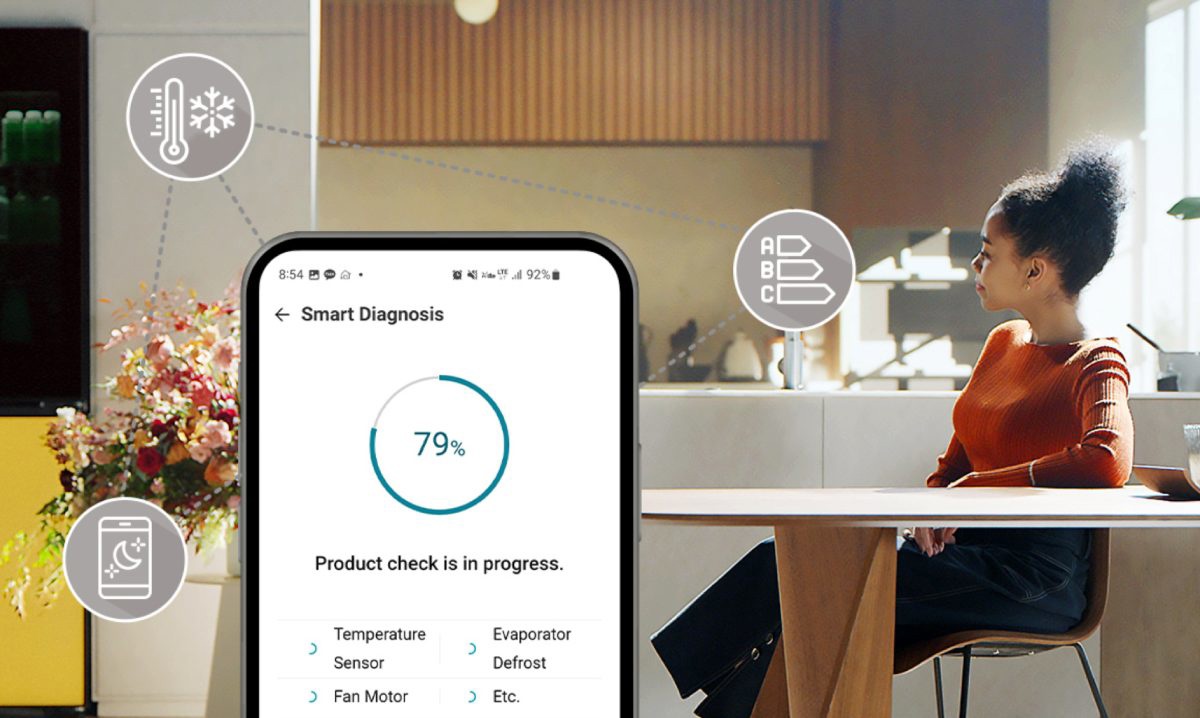 Americká lednice LG GMV960NNME