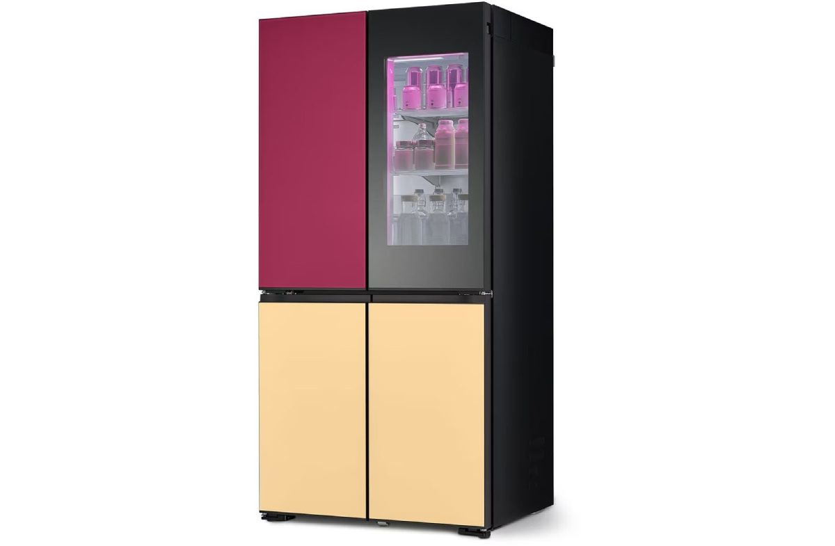 Americká lednice LG GMV960NNME