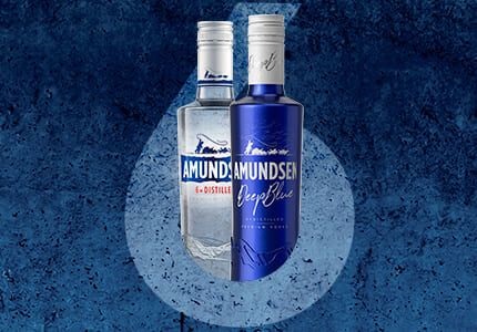 Vodka Amundsen Deep Blue