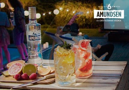Amundsen vodka ochucená